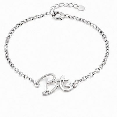 BTS Bracelet silver bracelet