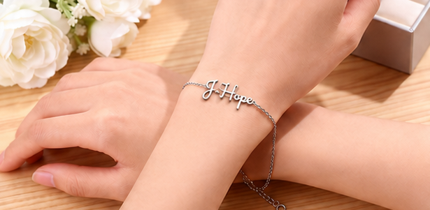 J-Hope Bracelet bracelet on wrist
