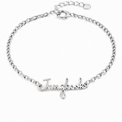 Jungkook Bracelet silver bracelet
