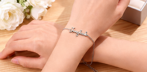 Jungkook Bracelet bracelet on wrist
